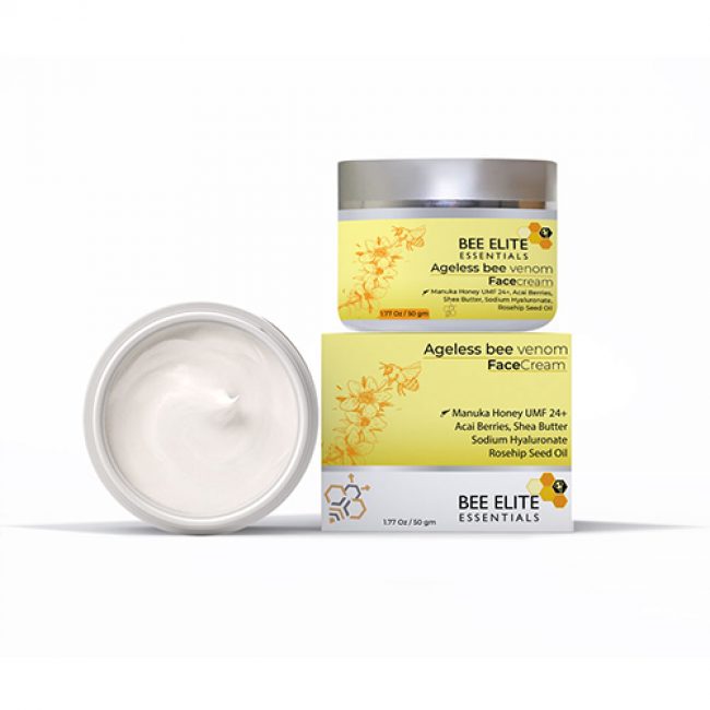 02_Ageless Bee Venom Face Cream_Jar_with_Cream